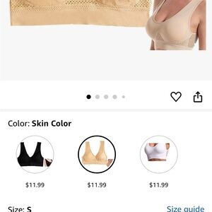 Generic yoga sports bra, removable pads